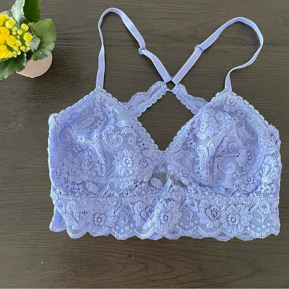 LIKE NEW Xhilaration Purple Lace Bralette